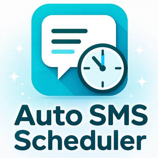 Auto SMS Scheduler - App Icon